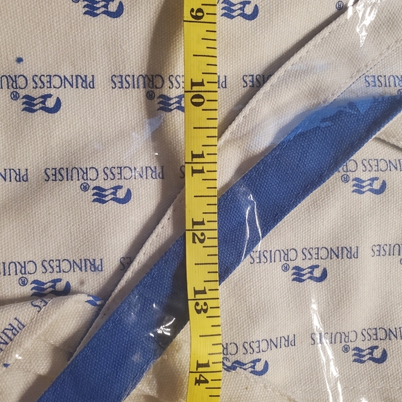 Princess Cruises Cruiselines Canvas Tote Carry Bag NIB - Picture 5 of 6